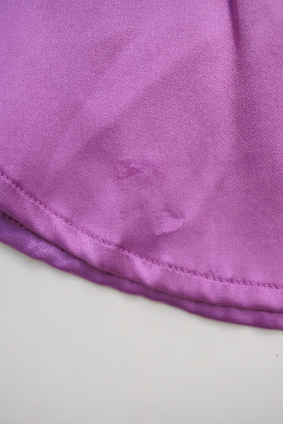 "Theory" Purple Silk Button Down Blouse - Size S