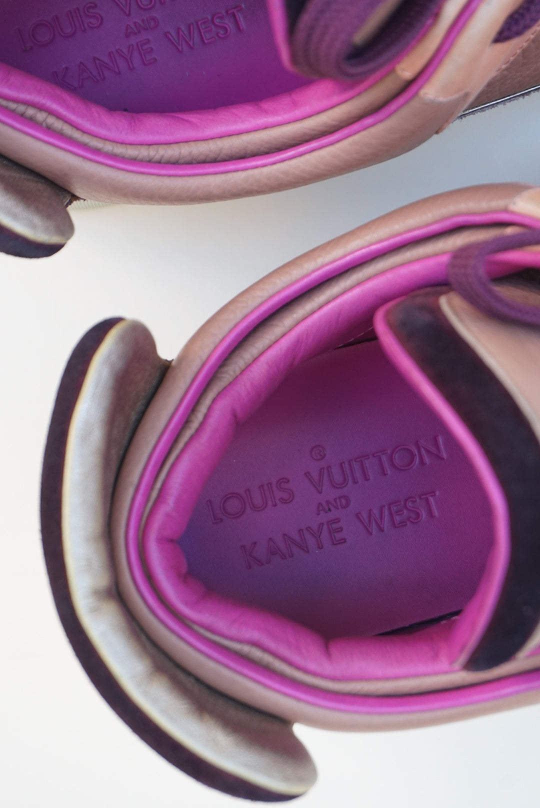 Kanye West × “Louis Vuitton” 2009 “Don Kanye” Patchwork Sneakers W/ Box - Size 11