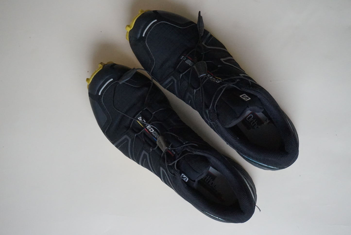 "Salomon" Men's "Speedcross 4" Sneakers - Size 10.5