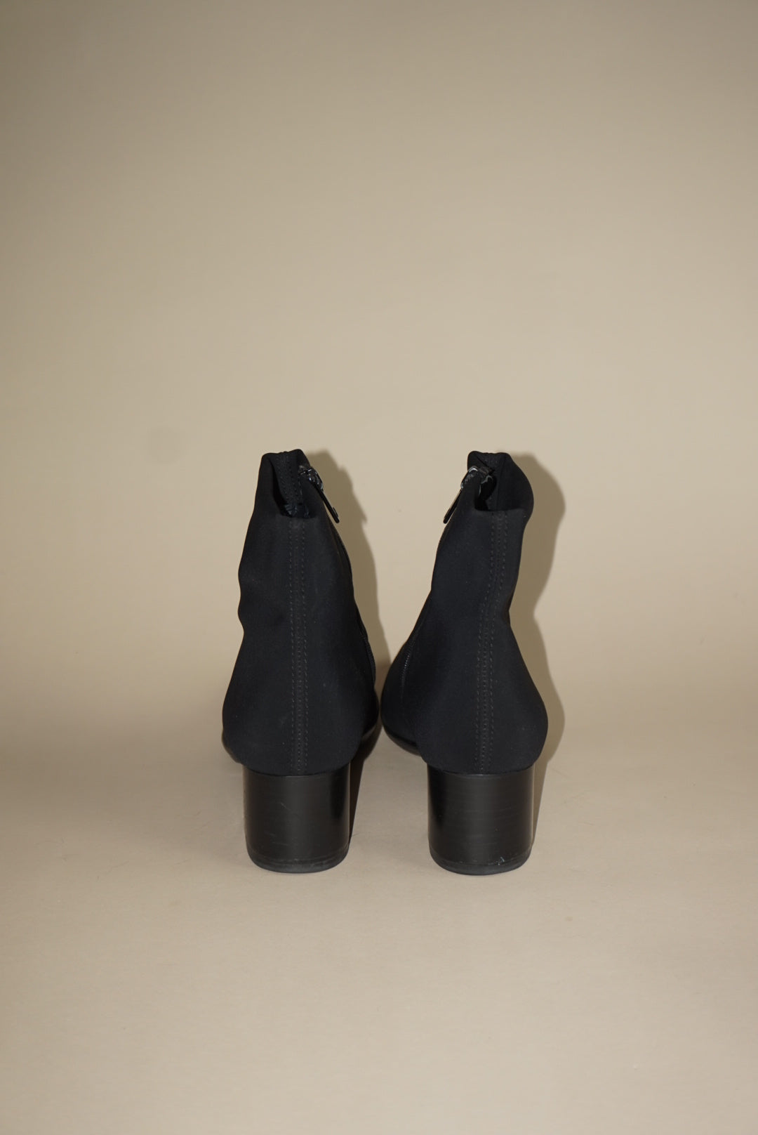 Peter Kaiser Neoprene Black Ankle Booties - Size 5.5