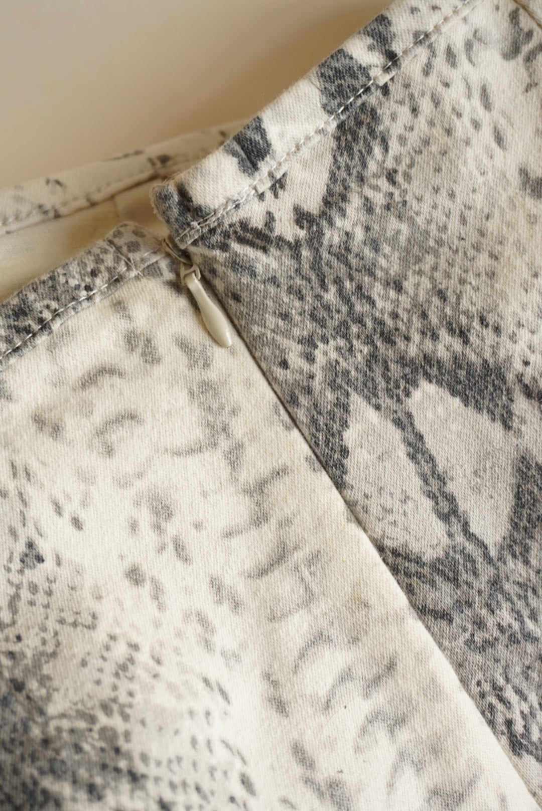 Snake Print Stretch Pants - Size Small