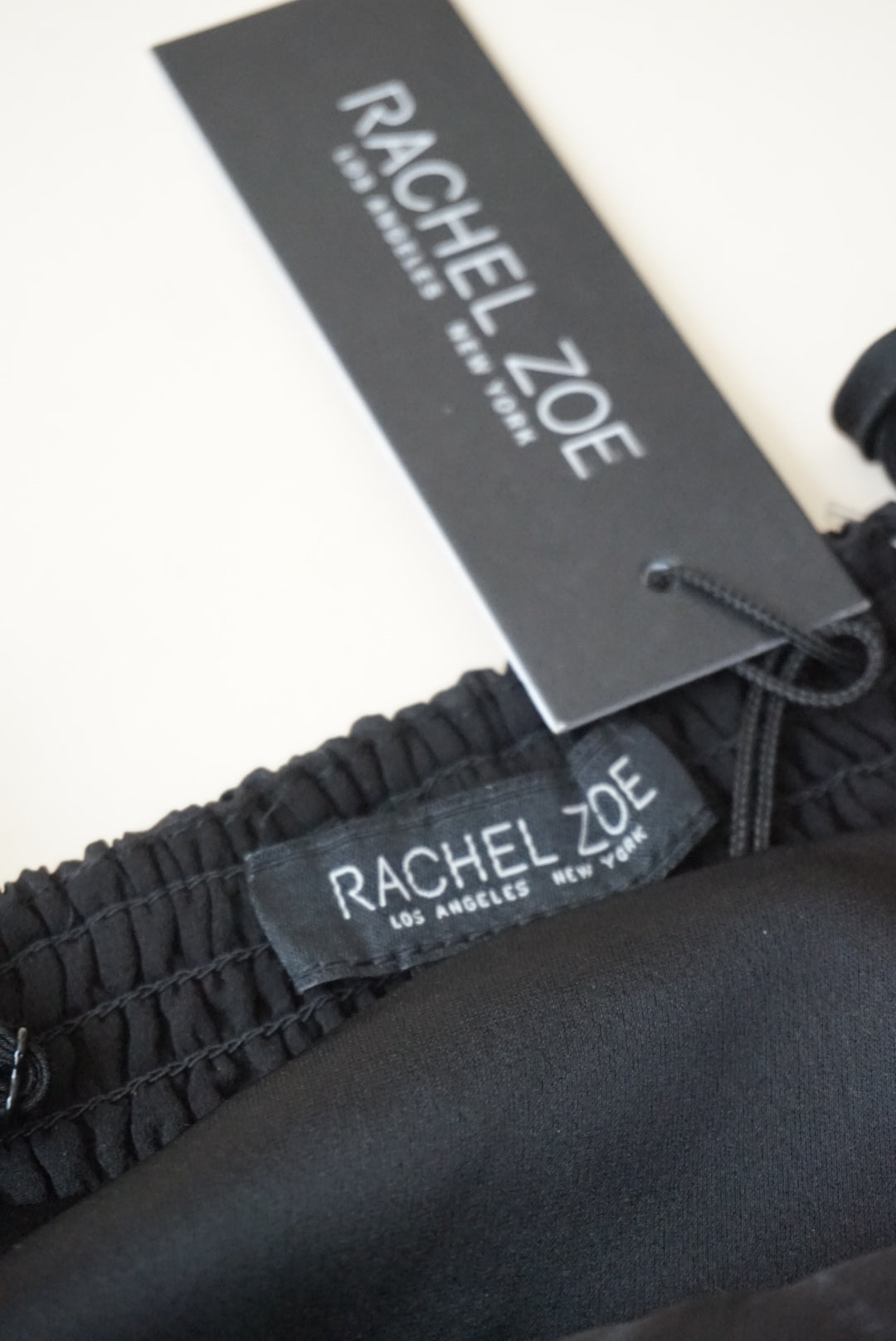 Rachel Zoe Floral Applique Black Tank NWT - Size XS