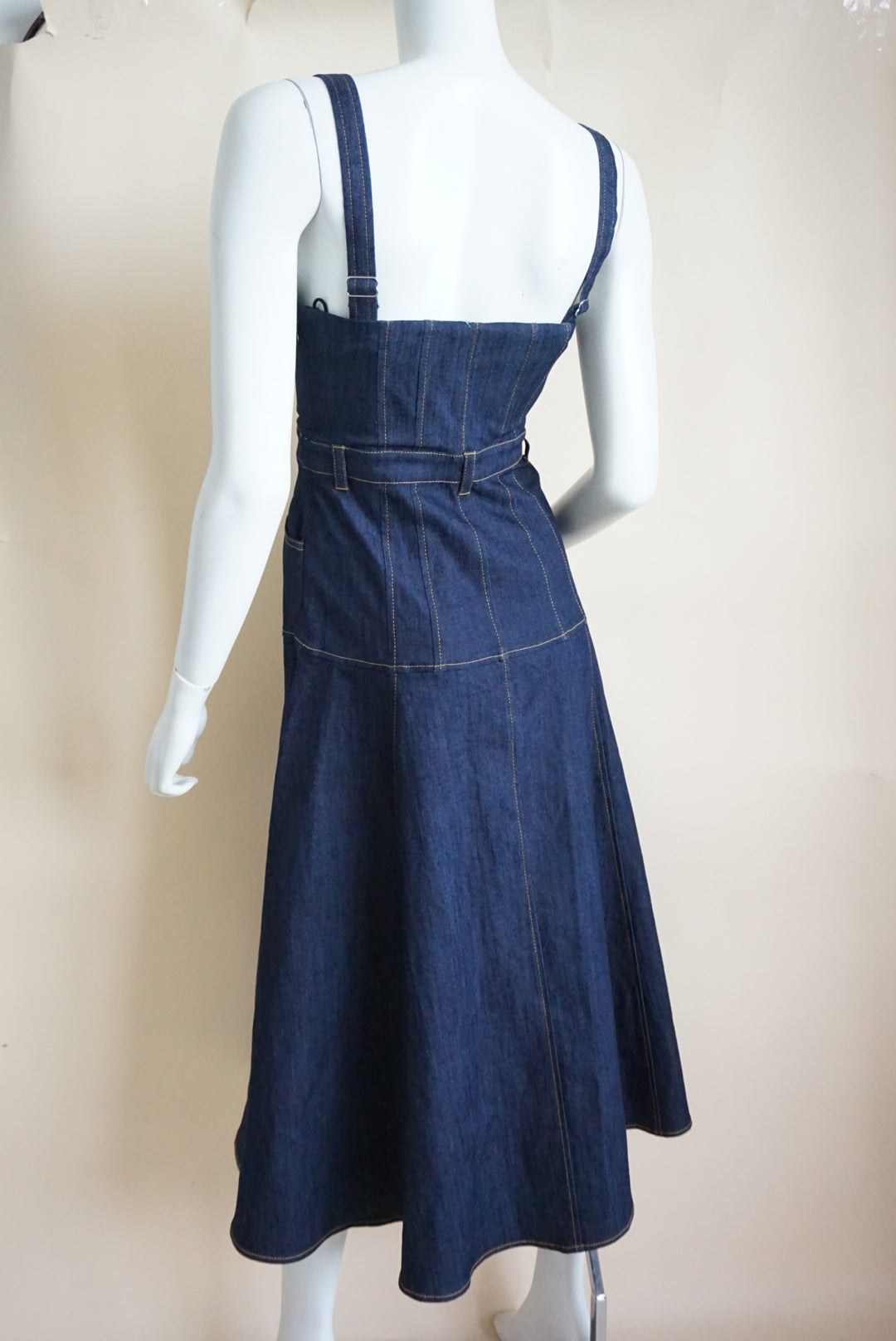 Cinq à Sept Stretch Denim Dark Wash "Veena" Dress NWT - Size 2