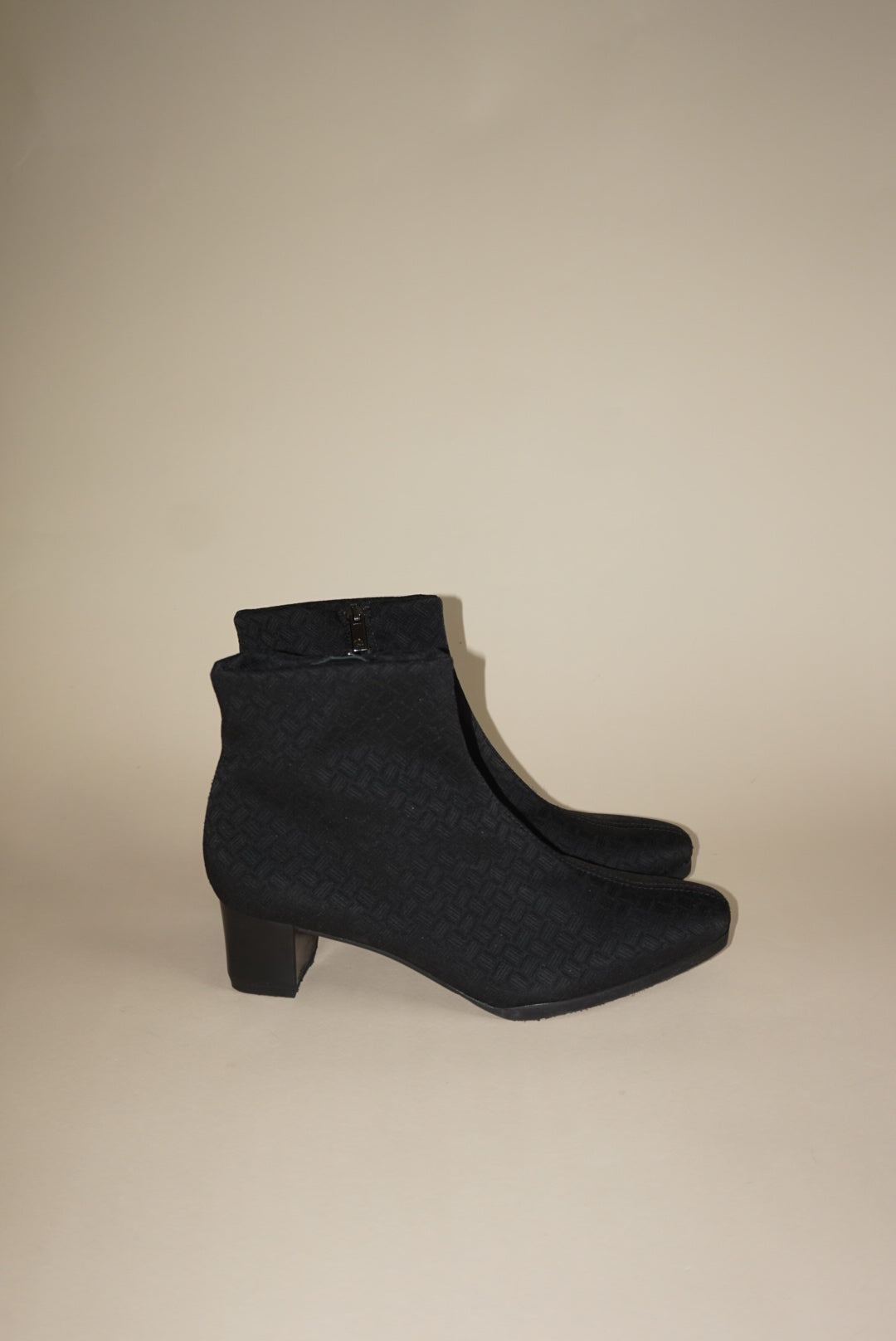 Peter Kaiser Black Osara Booties - Size 5.5