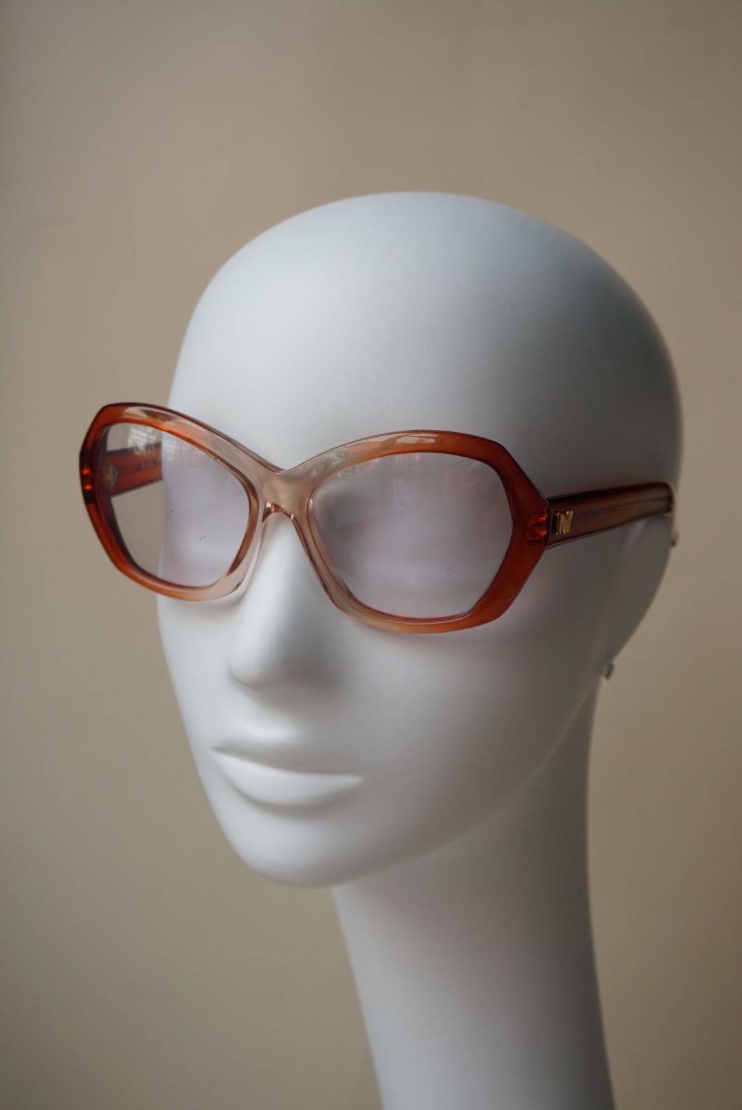 "Nina Ricci" Vintage Ombre Large Sunglasses