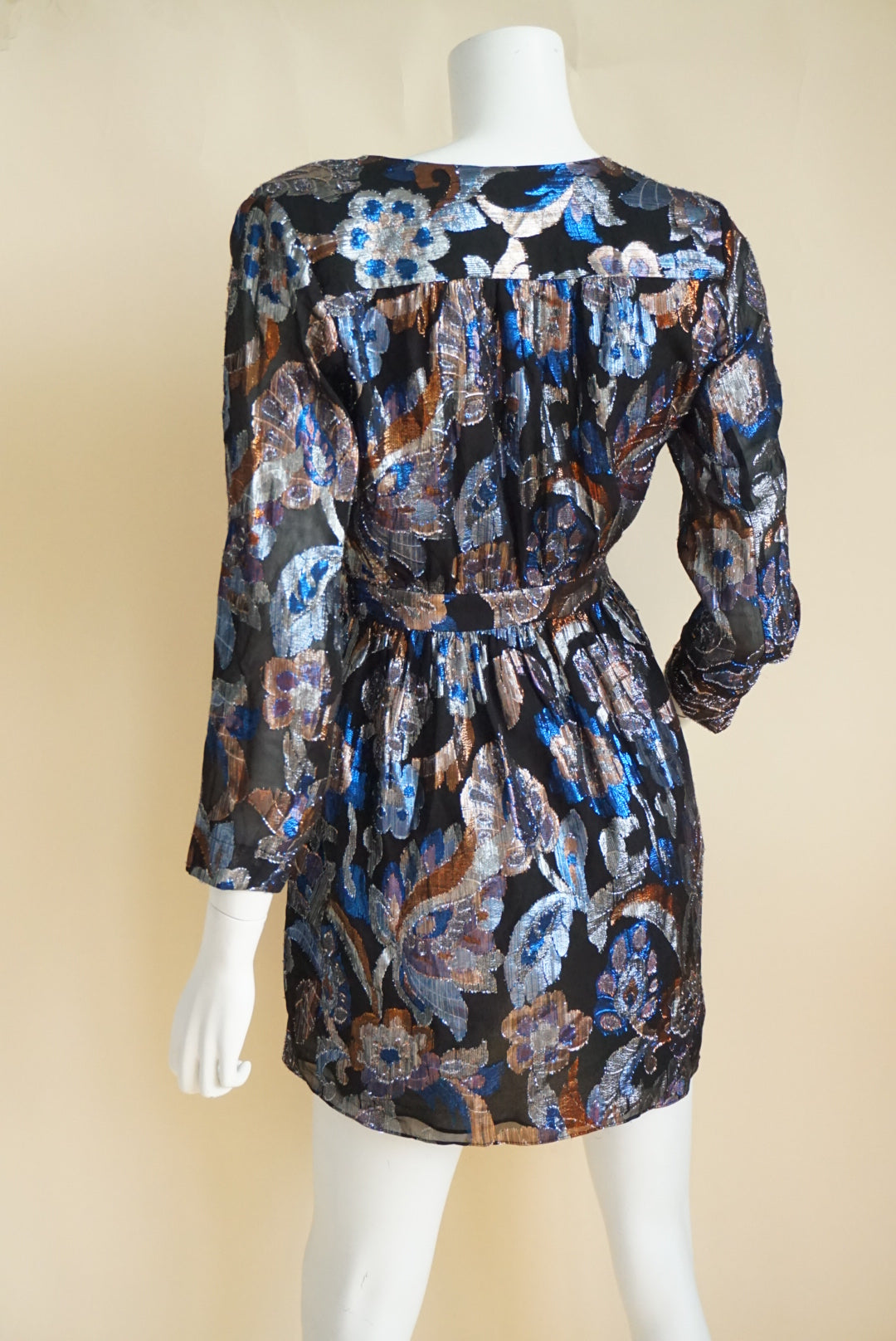 Ramy Brook Metallic Lurex Jacquard Shaina Dress NWT - Size 0