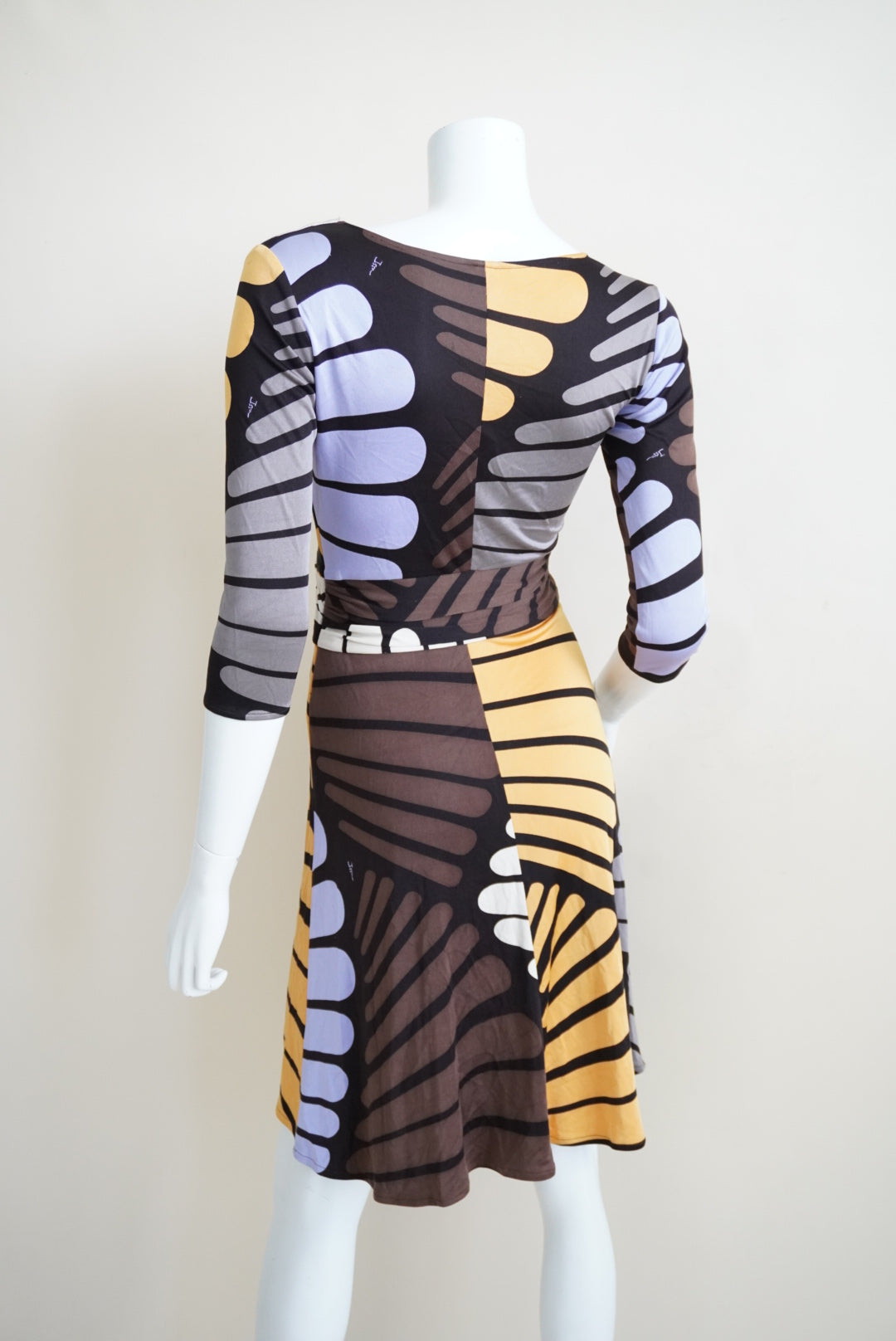 Issa London Silk Jersey V-Neck Knot Dress