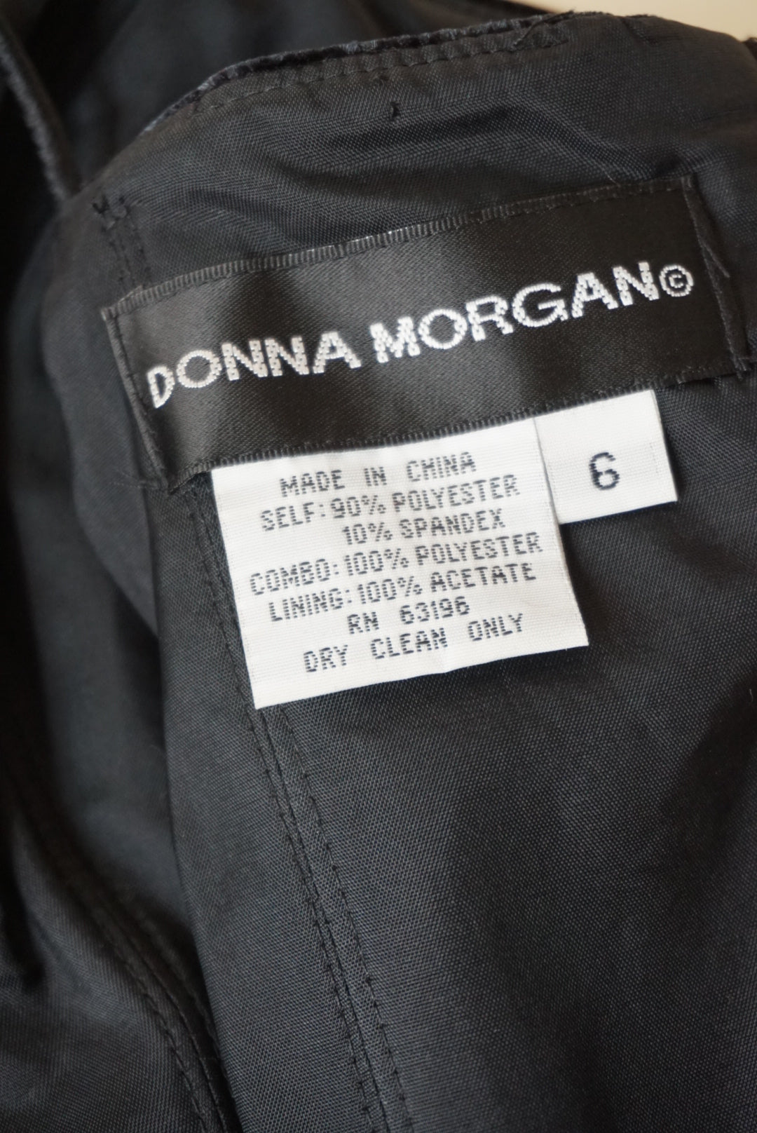 Donna Morgan Velvet Corset Top - Size 6