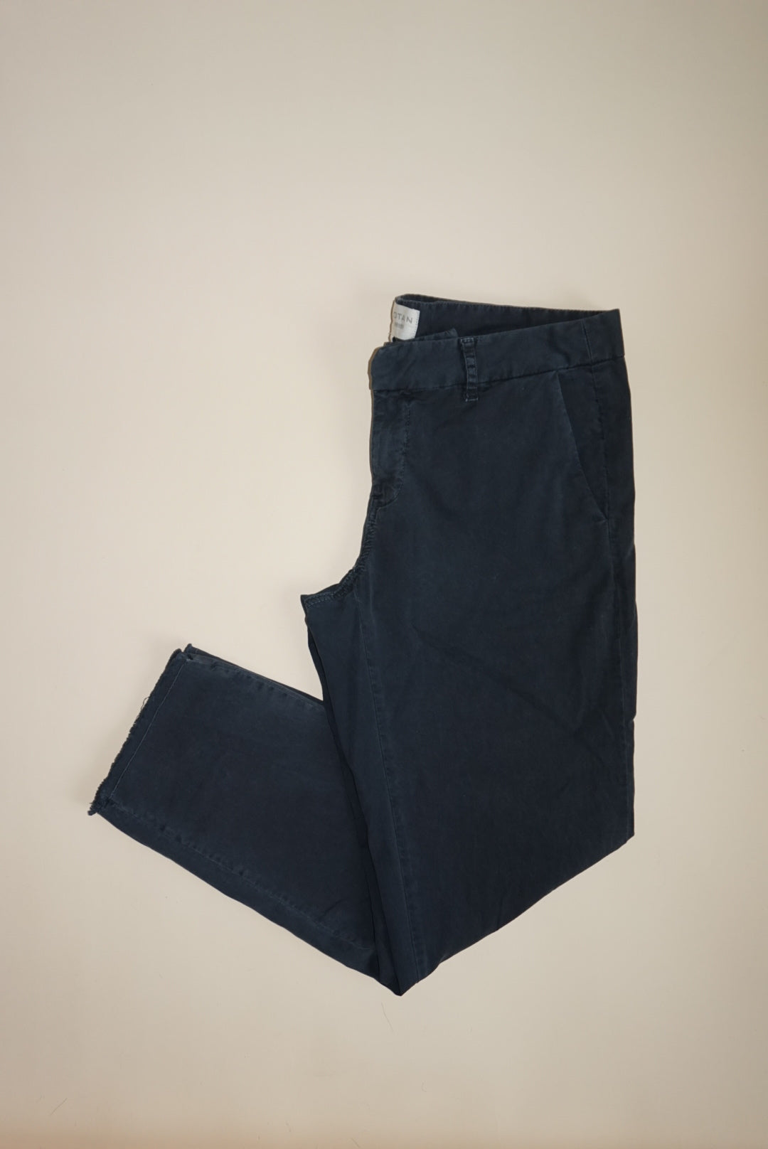 “Nili Lotan” Navy Cotton Pants - Size 4