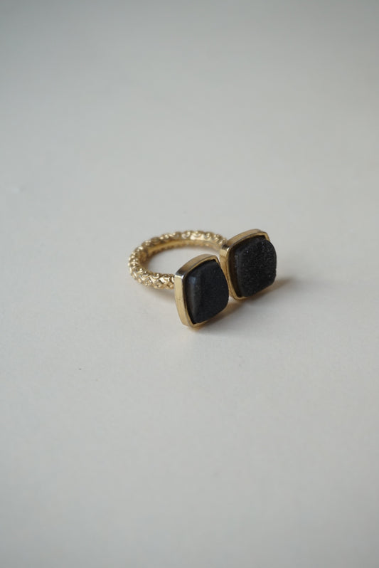 "Dara Ettinger” Stone Costume Ring