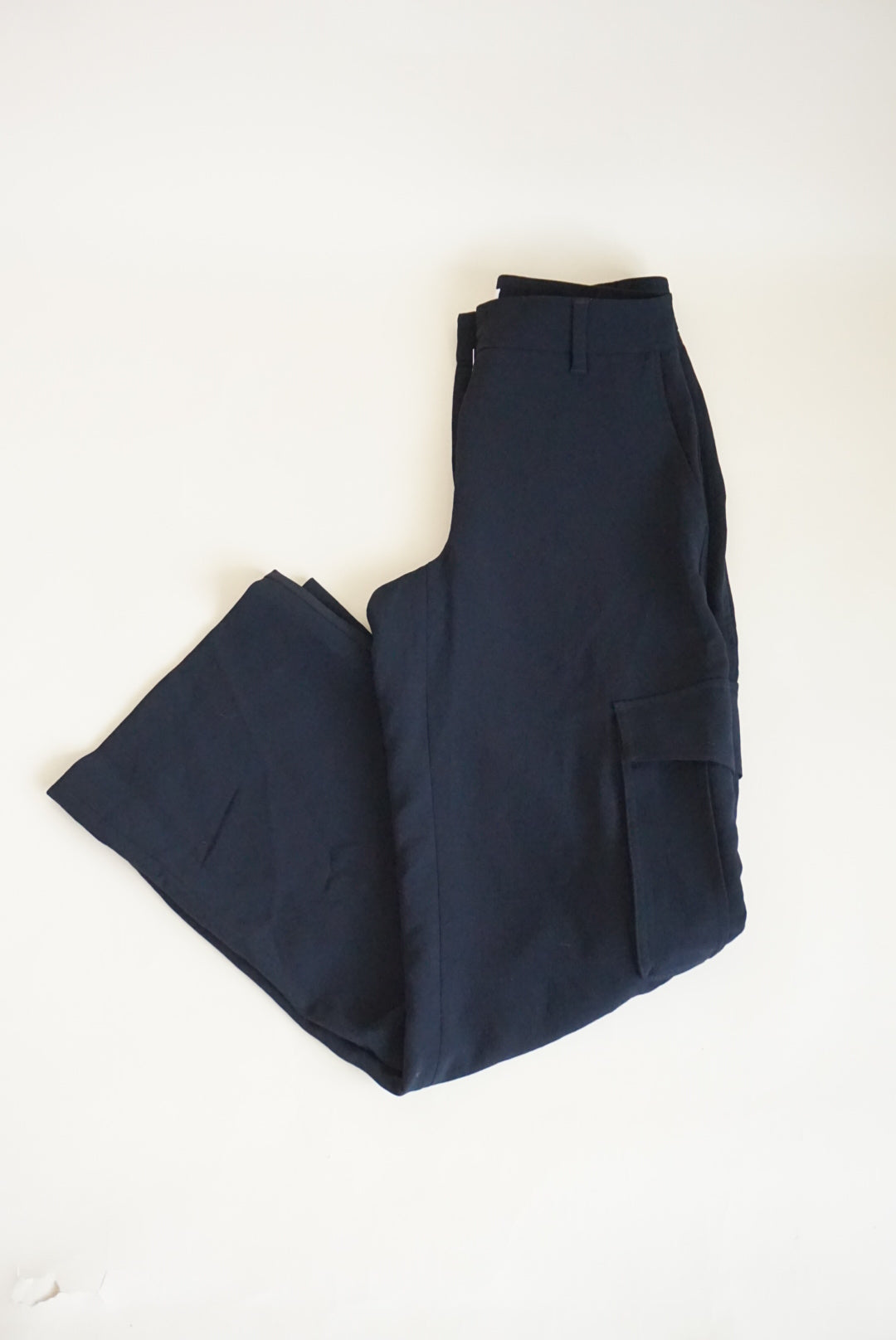 Wilfred Black High Rise Utility Cargo Pants - Size 0