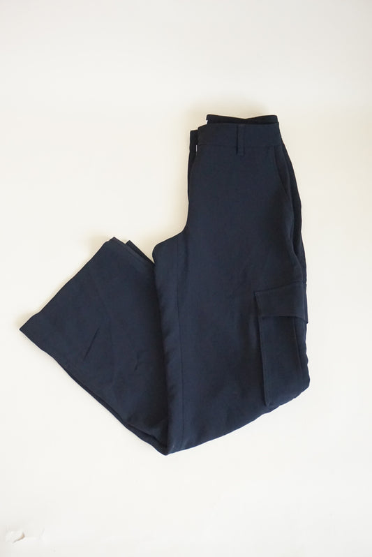 Wilfred Black High Rise Utility Cargo Pants - Size 0