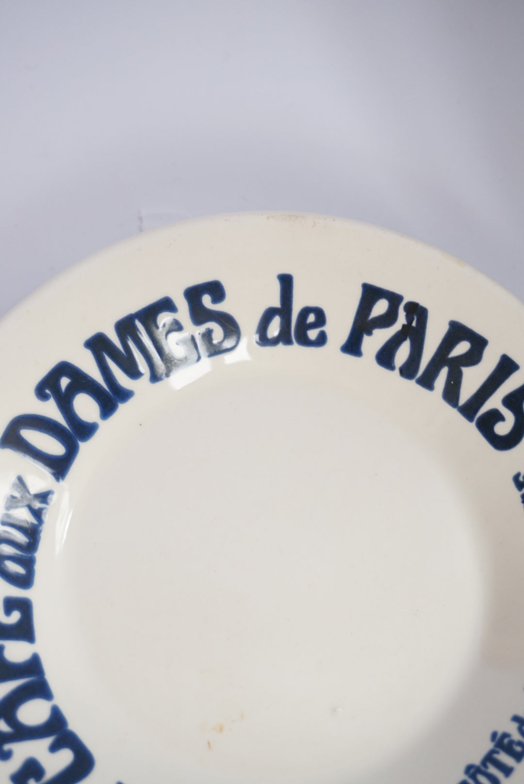 Vtg Howard Kaplan Sigma Cafe Aux Dames De Paris Small Saucer Dish - Set of 4