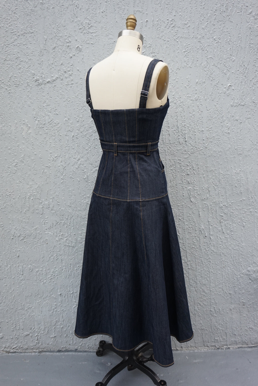"Cinq à Sept" Stretch Denim Dark Wash "Veena" Dress NWT - Size 2