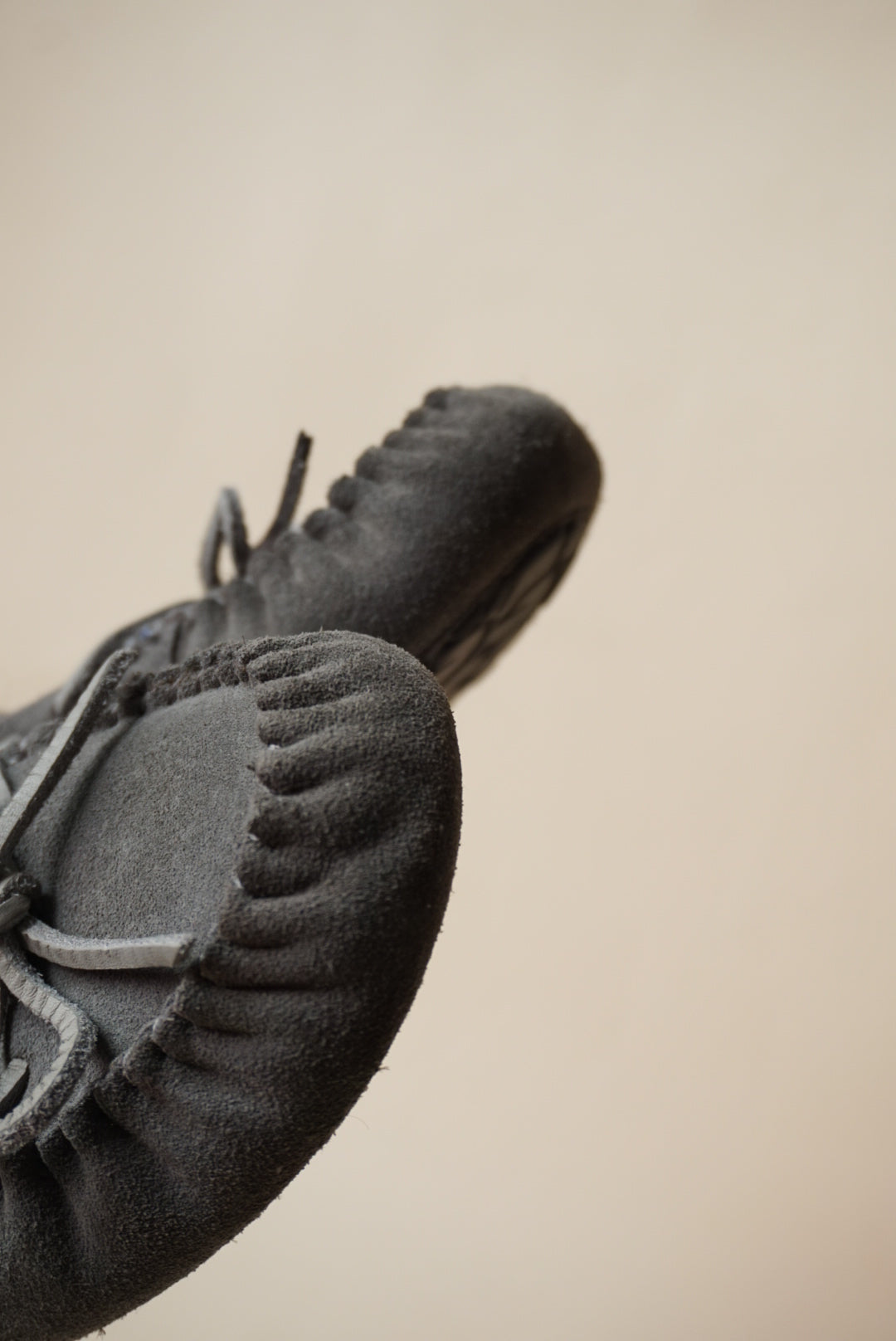 Ugg Grey Bella II Moccasin Slippers - Size 8