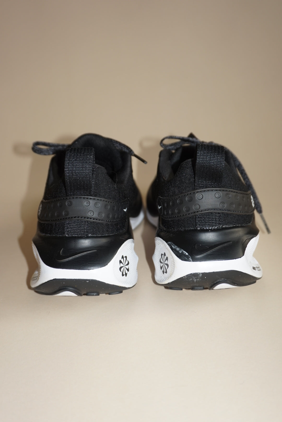 Nike ReactX Infinity Run 4 Black Sneakers - Size 7