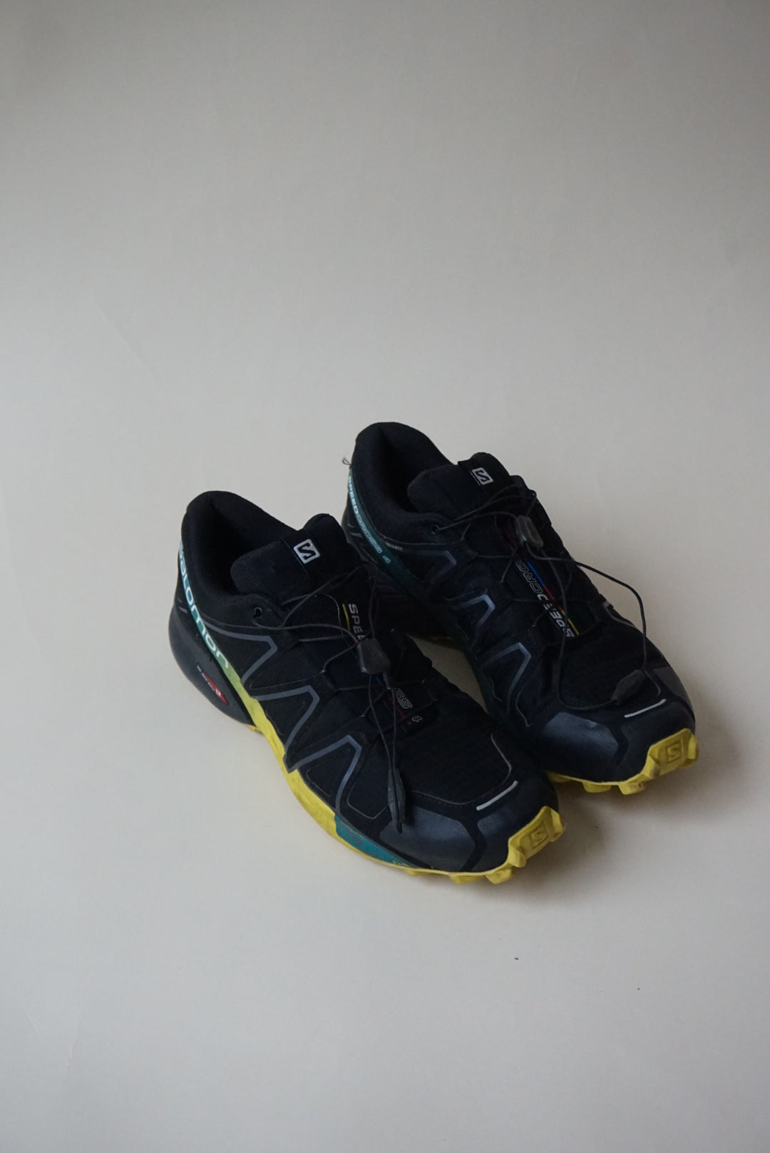 "Salomon" Men's "Speedcross 4" Sneakers - Size 10.5