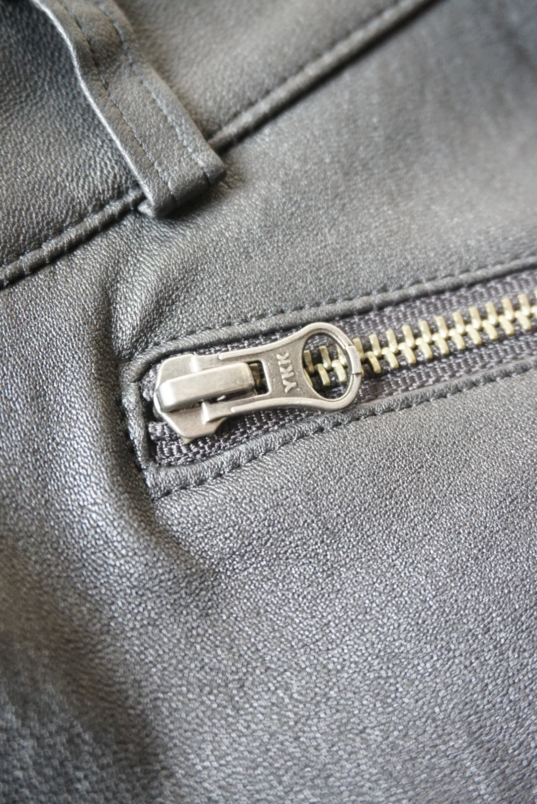 Mackage Black Lambskin Moto Pants - Size 6