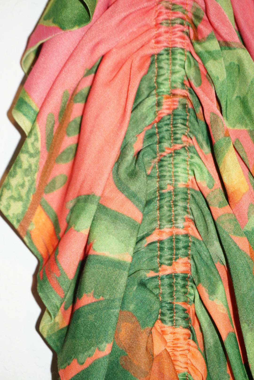 "Farm Rio" Mini Sunrise Scenario Skirt - Size XS