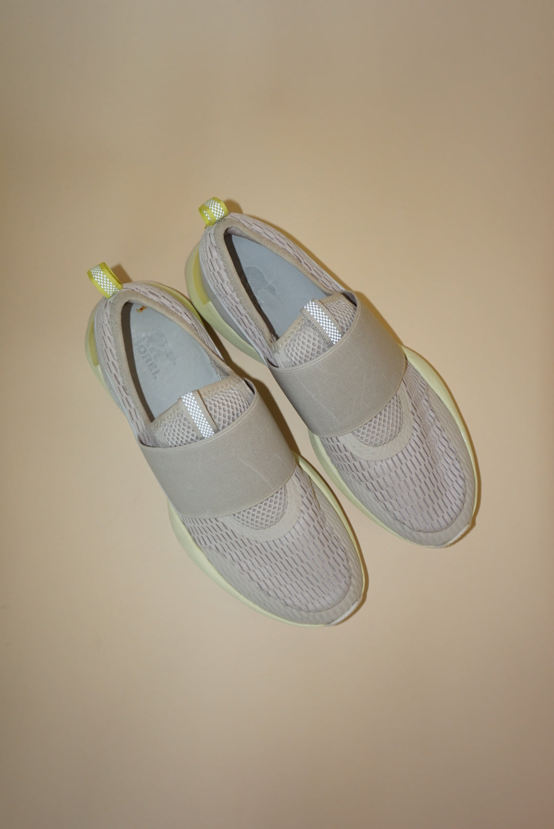 “Sorel” Dark Stone Impact Strap “Kinetic” Sneaker - Size 8