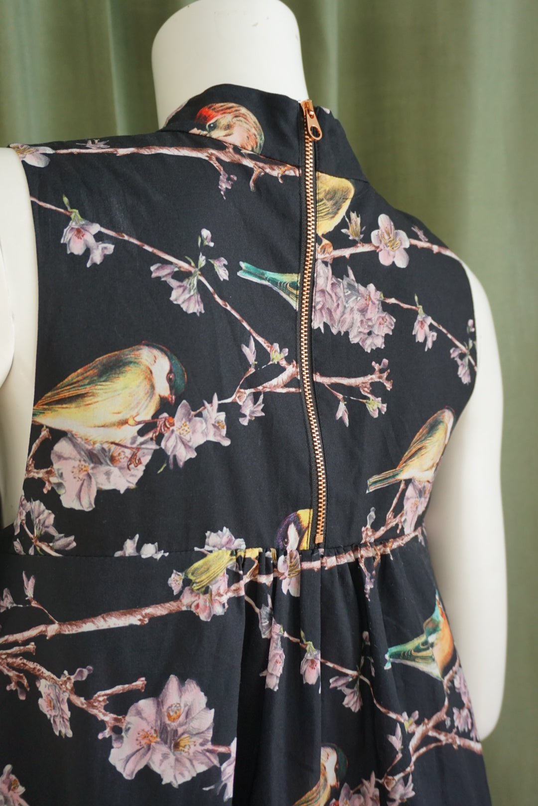 Ted Baker London Embellished Bird Sleeveless Swing Dress - Size 2