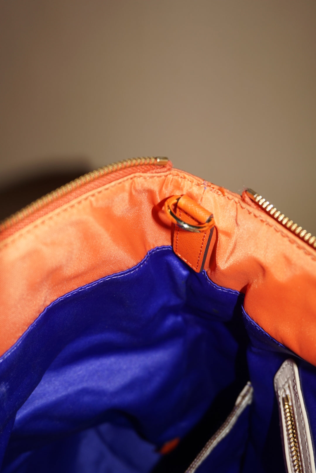 Henri Bendel Nylon Jetsetter Convertible Orange Backpack