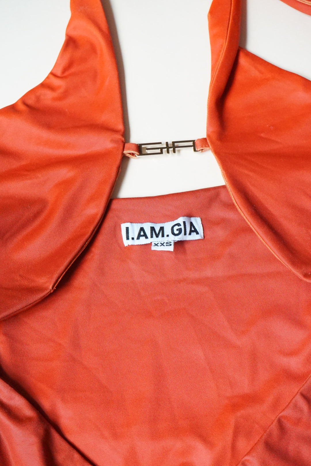 I.AM.GIA Orange Sunset Ombre "Cosma" Dress - Size XXS