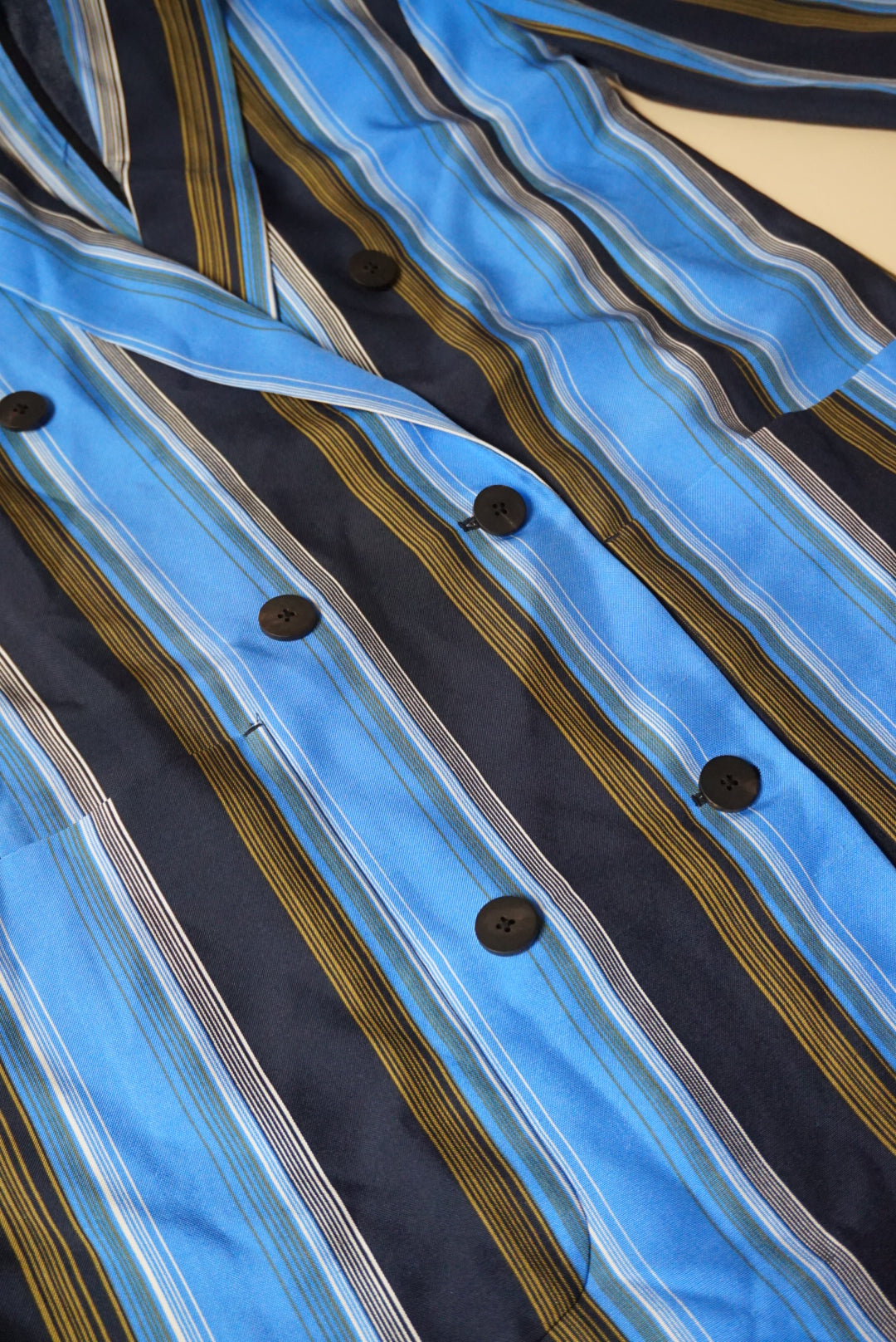 Diane Von Furstenberg Belted Silk Long Line Trench - Size Medium