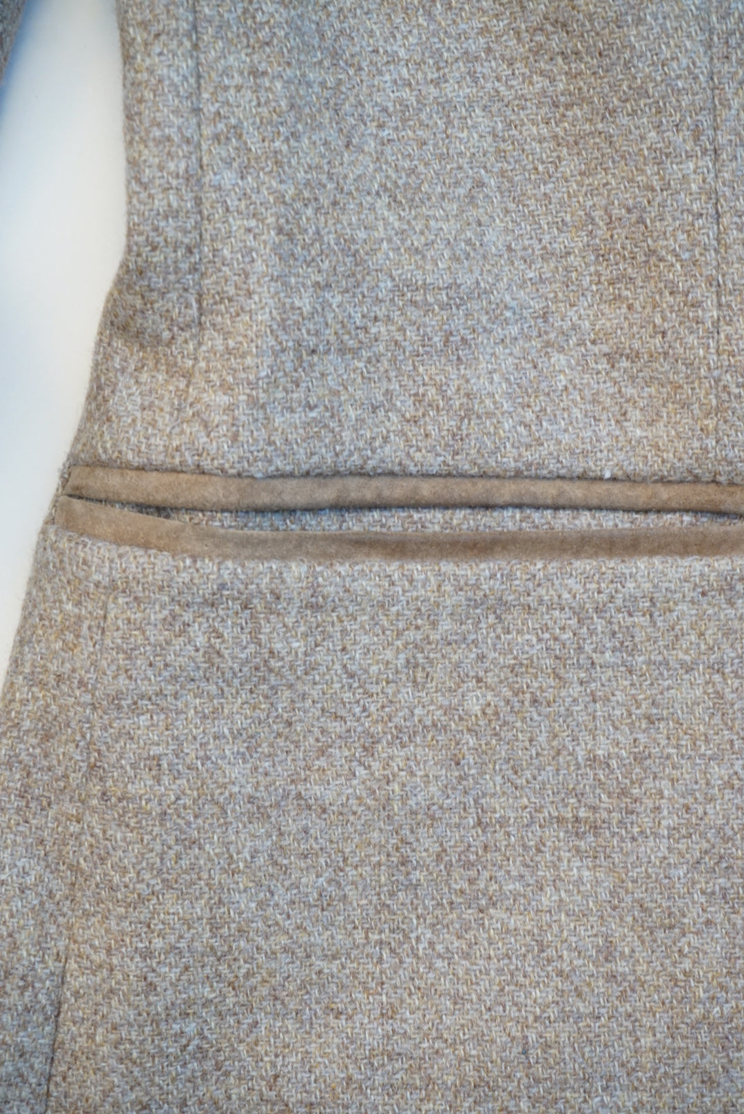 "Lauren Ralph Lauren" VTG Wool Tweed Equestrian Horse 3 Buttons Blazer - Size 4