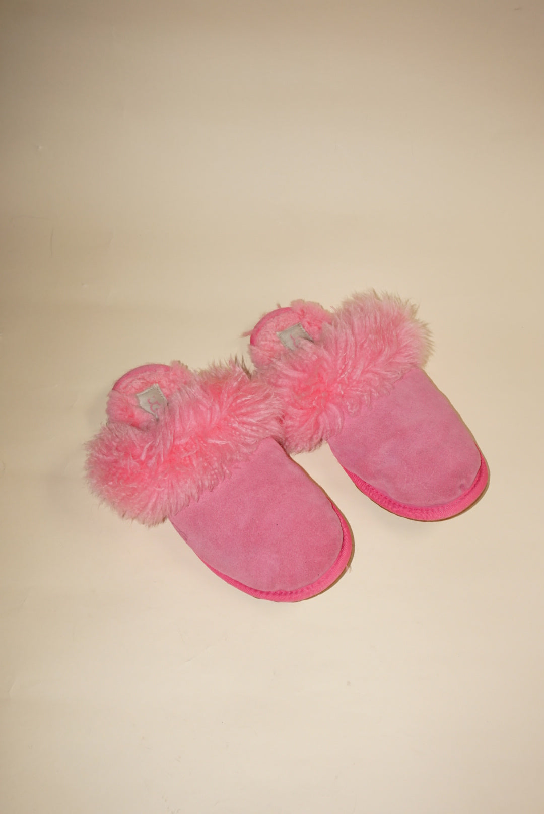 "Ugg Australia" Pink Scuffette Sis Mule Slipper - Size 9