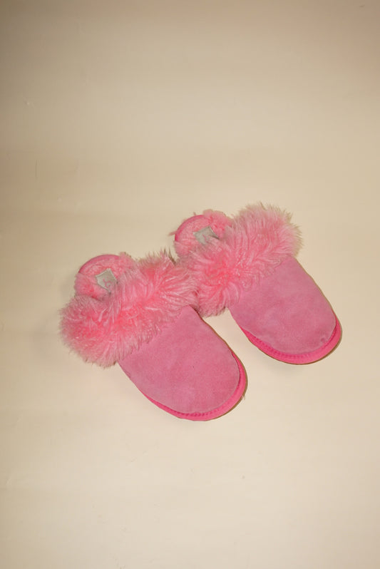 "Ugg Australia" Pink Scuffette Sis Mule Slipper - Size 9