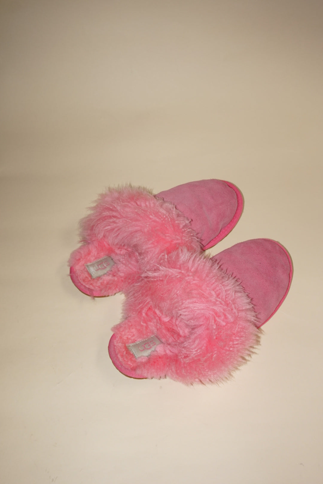 "Ugg Australia" Pink Scuffette Sis Mule Slipper - Size 9