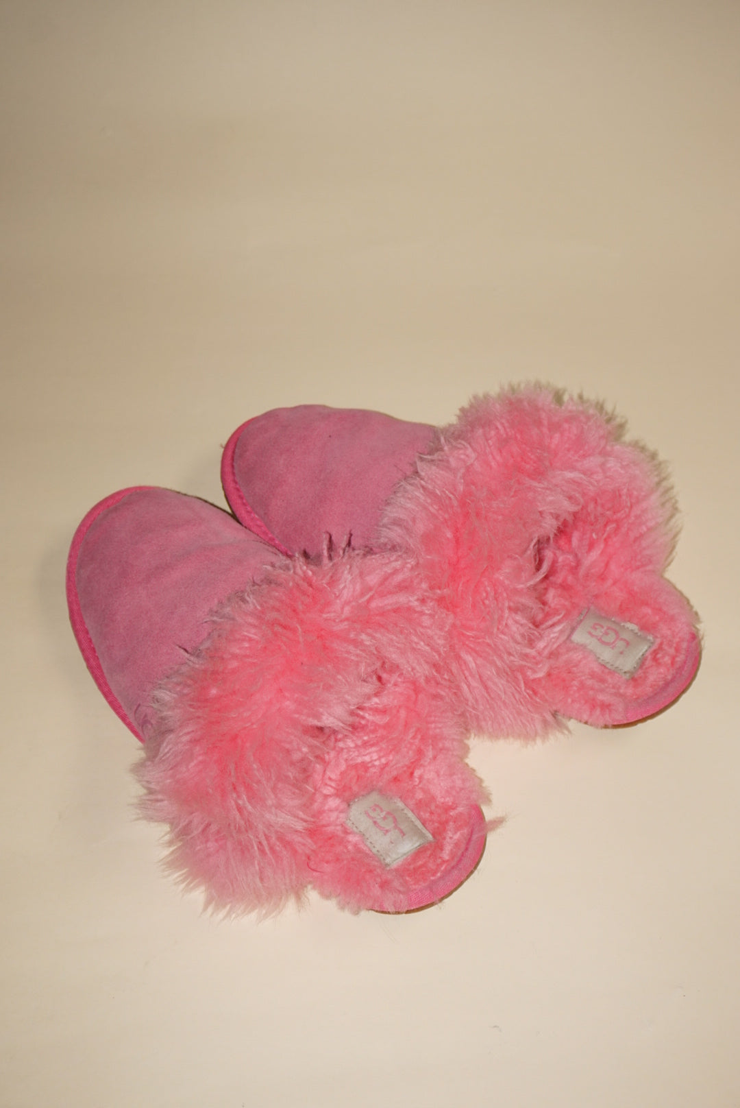 "Ugg Australia" Pink Scuffette Sis Mule Slipper - Size 9