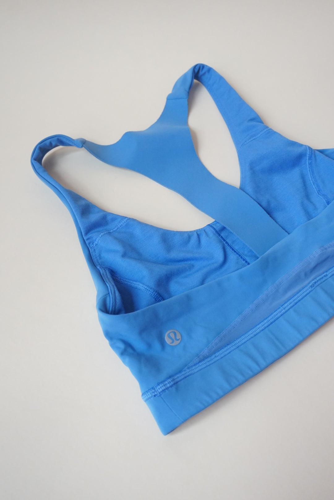 Lululemon Light Blue Racer Back Sports Bra