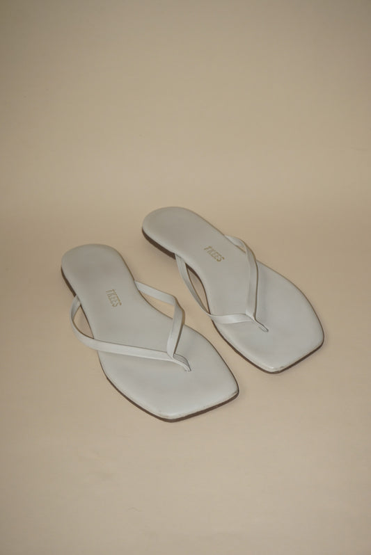 Tkees Sqaure Toe Lily Liners Flip Flop Sandals - Size 7