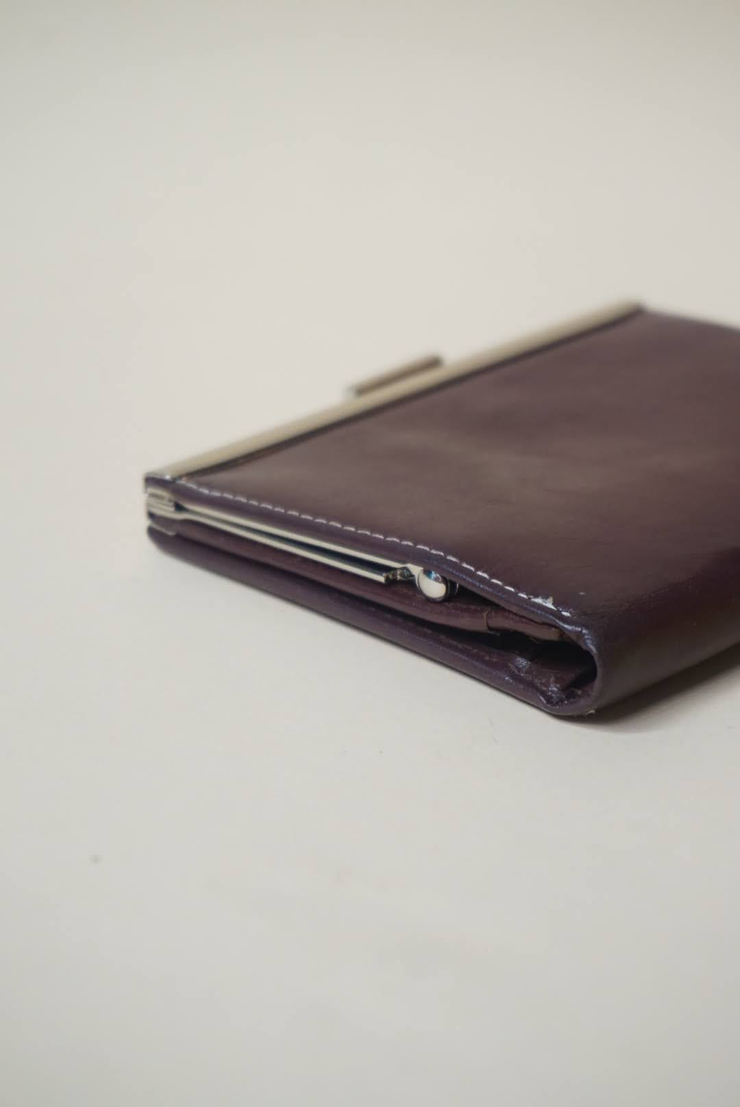 Ann Taylor Vintage Burgundy Leather Wallet