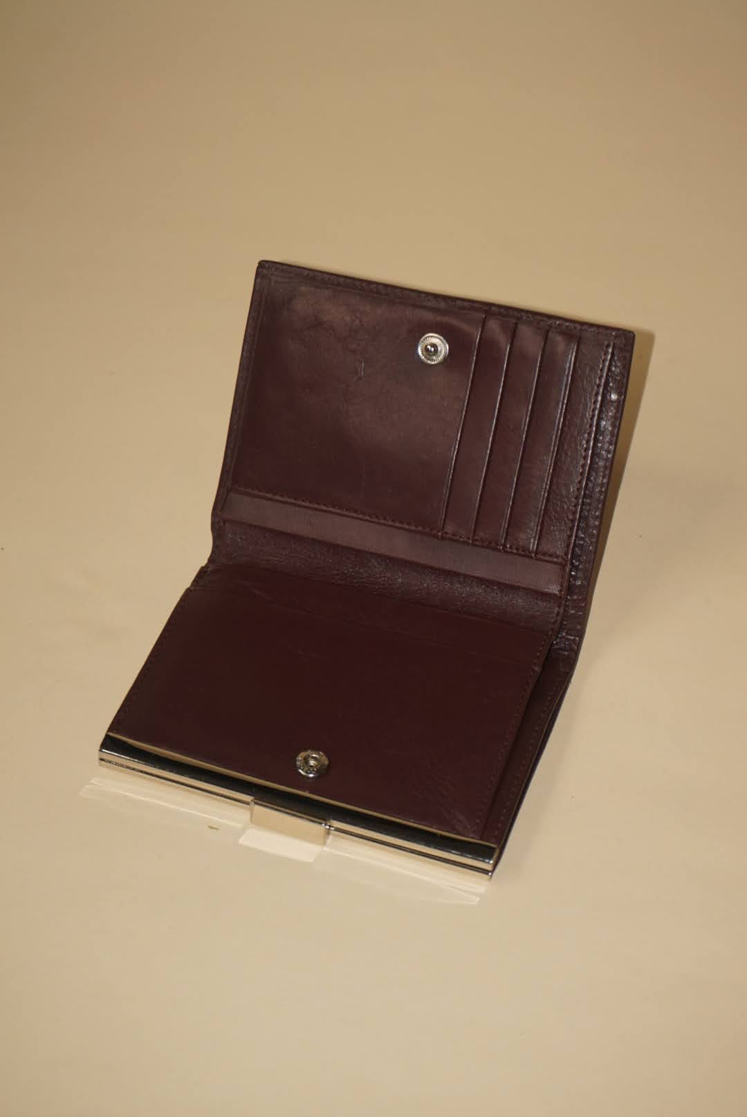 Ann Taylor Vintage Burgundy Leather Wallet