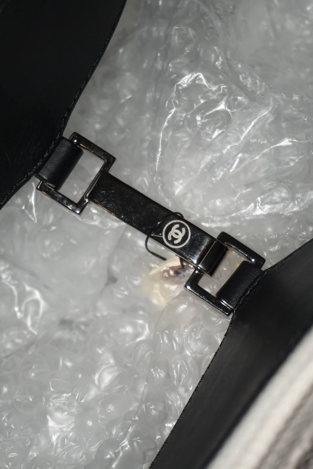 Chanel White Terry Cloth Camellia Flower Beach Tote