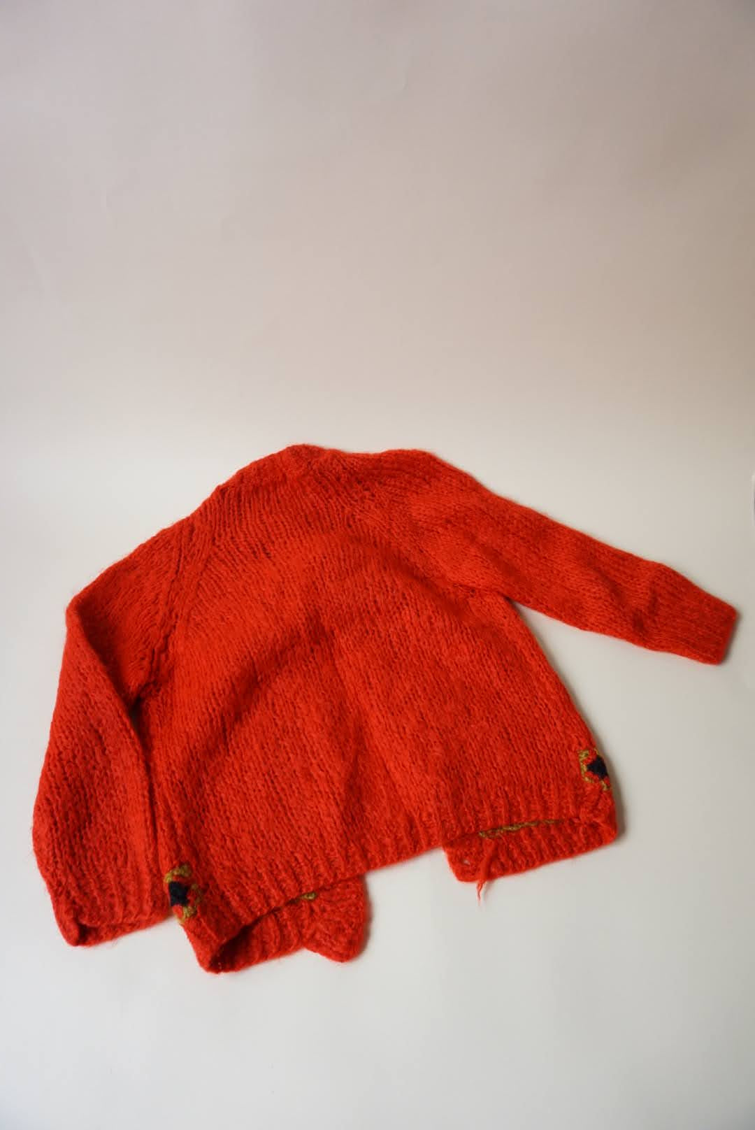 Vintage Red Hohair Sweater Made in Italy