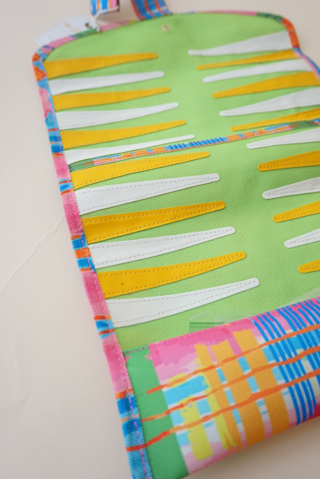 Vera for Anthropologie Plaid Travel Backgammon Game