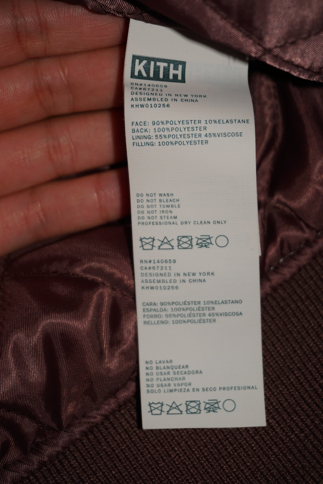 Kith Brisa Patchwork Suede Bomber Jacket - Size Medium