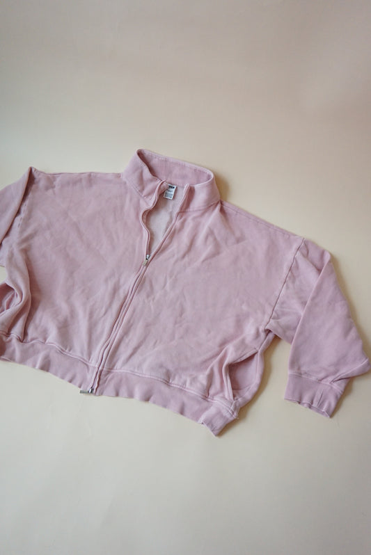 PINK Victoria Secret Full Double Zip Sweater - XXL