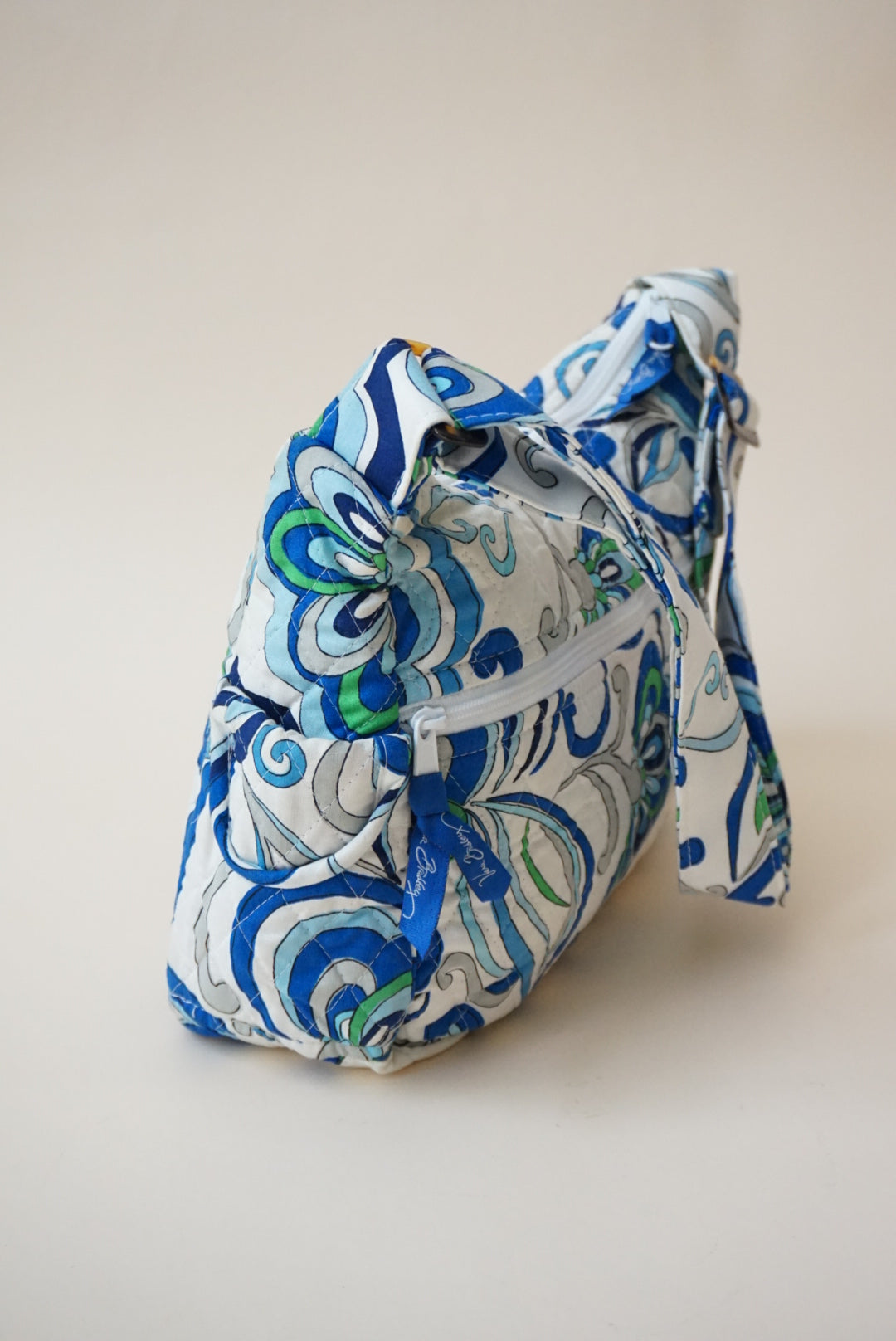 Vintage Vera Bradley Blue Psychedelic Shoulder Bag
