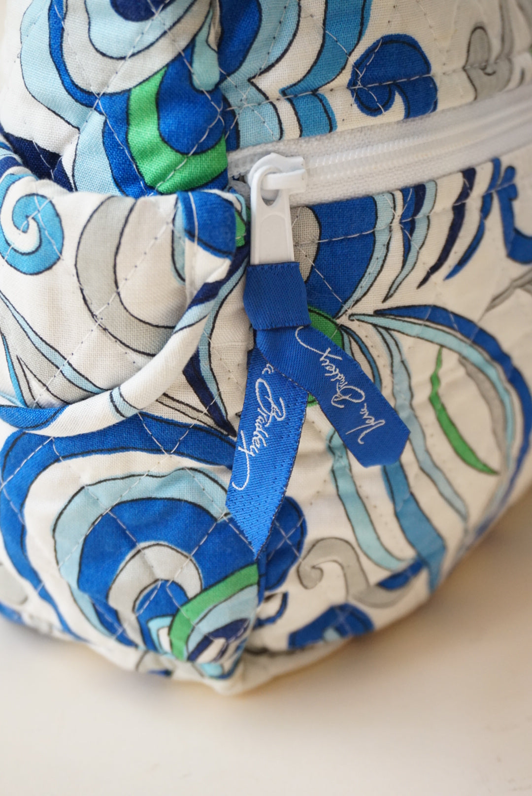 Vintage Vera Bradley Blue Psychedelic Shoulder Bag