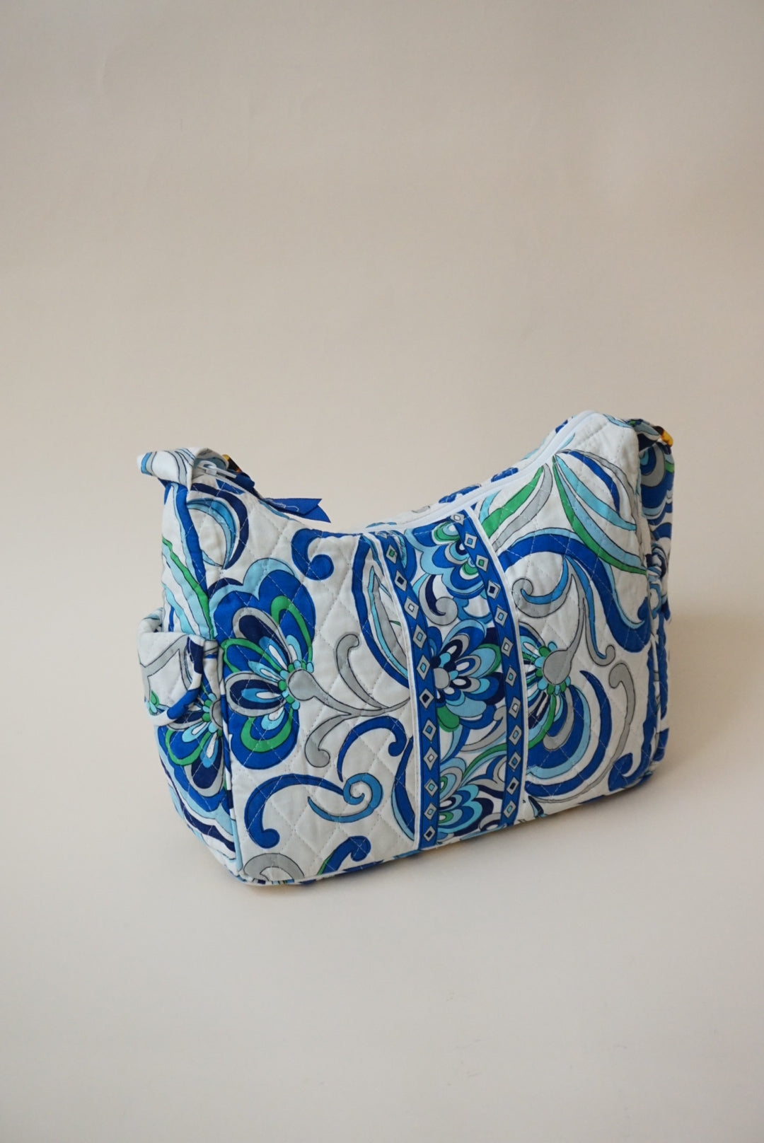 Vintage Vera Bradley Blue Psychedelic Shoulder Bag