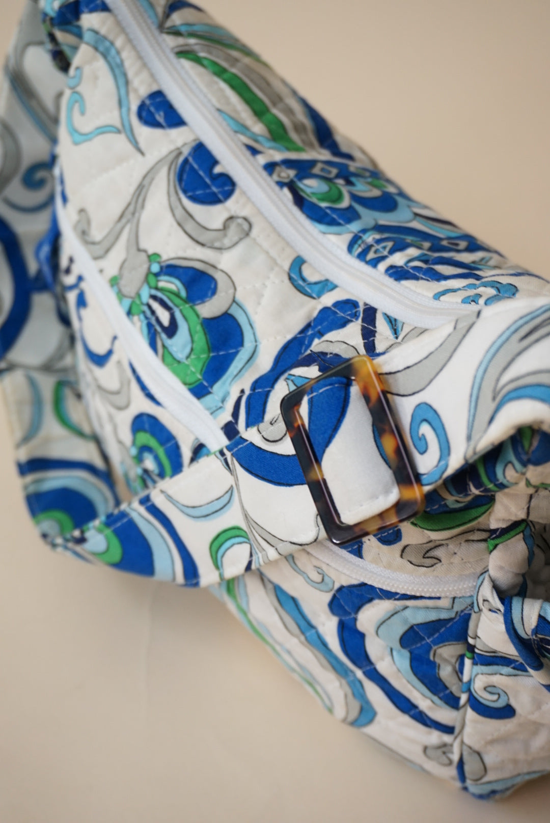 Vintage Vera Bradley Blue Psychedelic Shoulder Bag