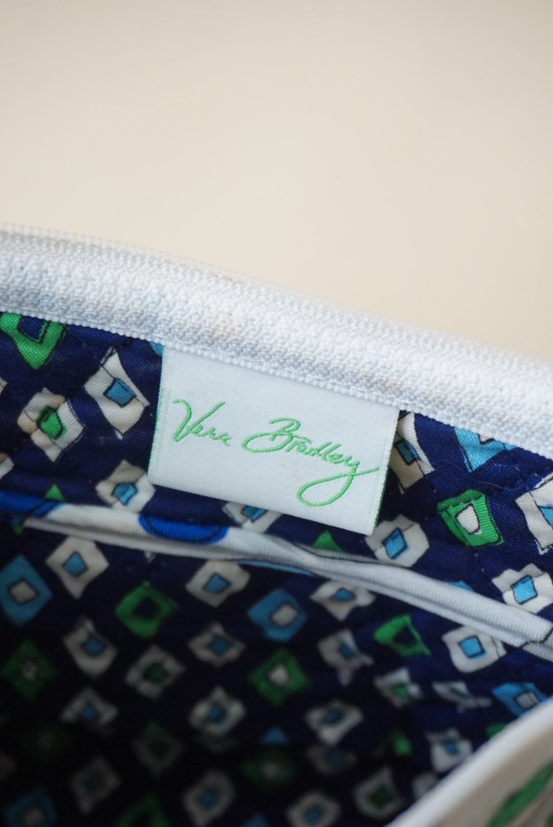 Vintage Vera Bradley Blue Psychedelic Shoulder Bag