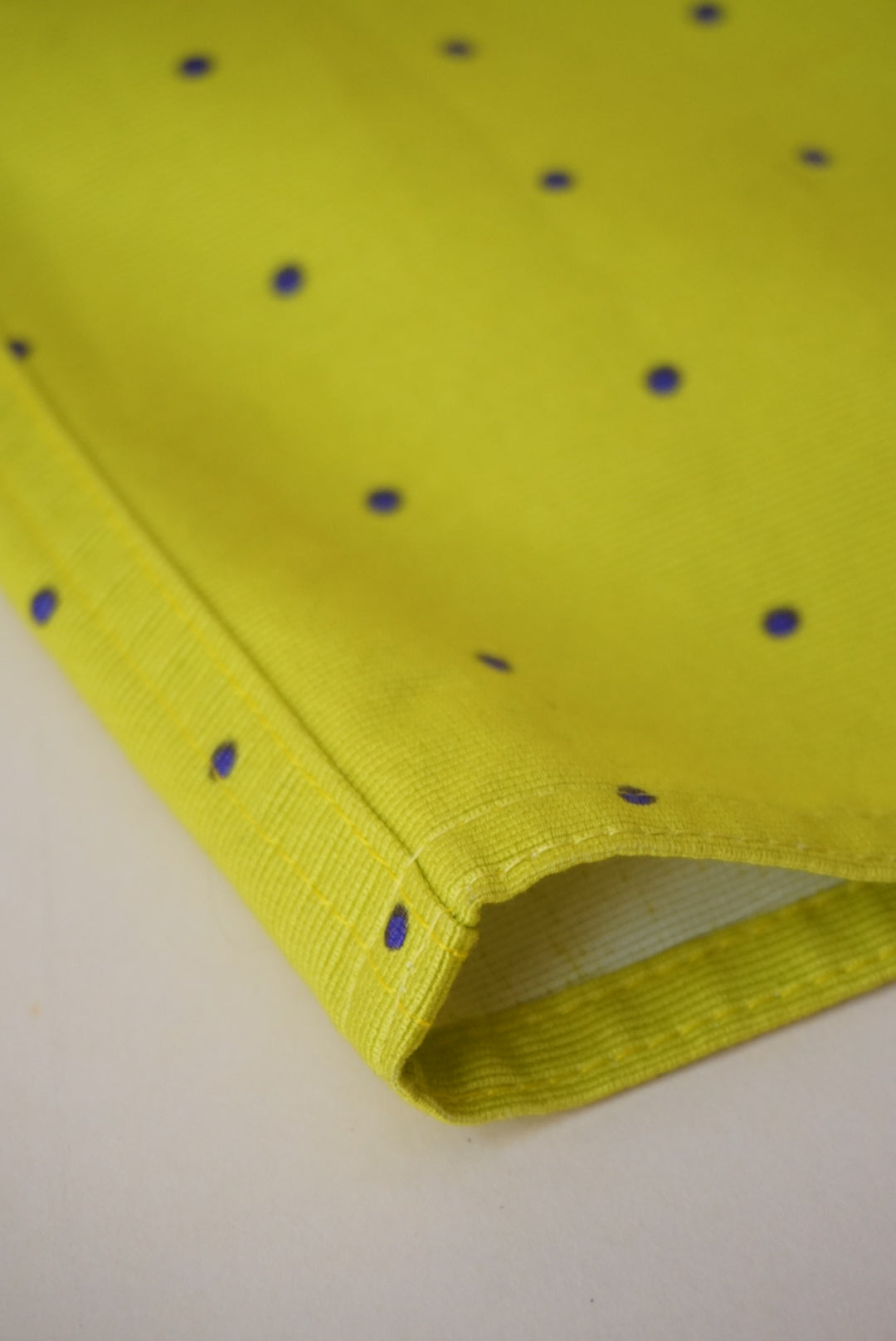 Christian Llinares Vintage Polka Dot Lime Green 90's Skirt - Size IT 42