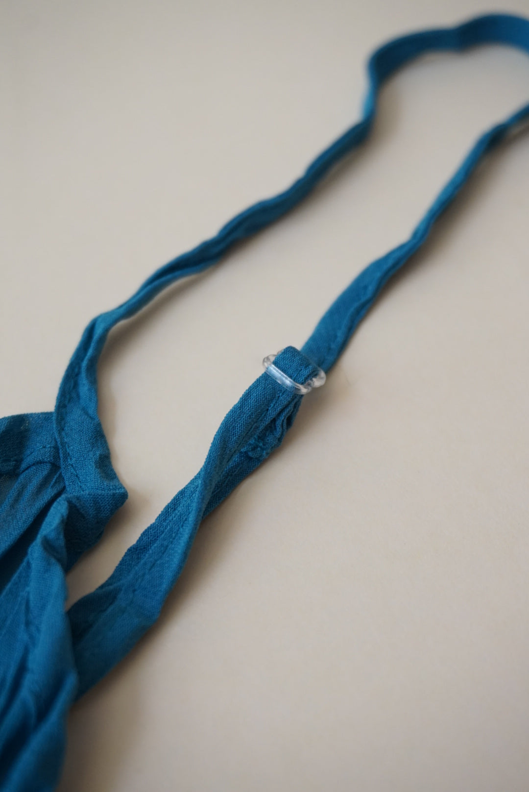 Kaelyn Max Plisse Blue Sheer Y2K Tank - Size Large