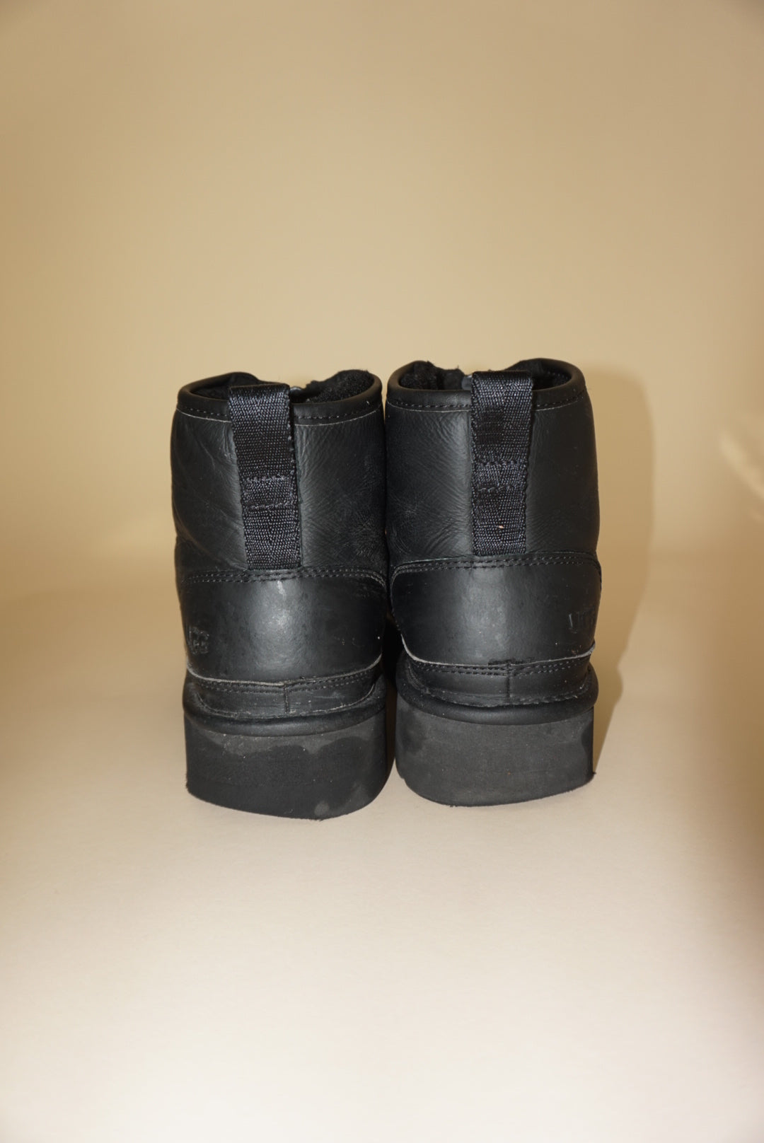 Ugg Black " Neumel" Platform Booties - Size 8